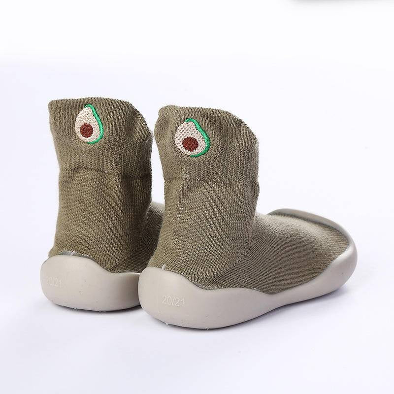 Non-Slip Fruit Print Toddler Baby Socks - Comfortable & Cute Socks for Toddlers