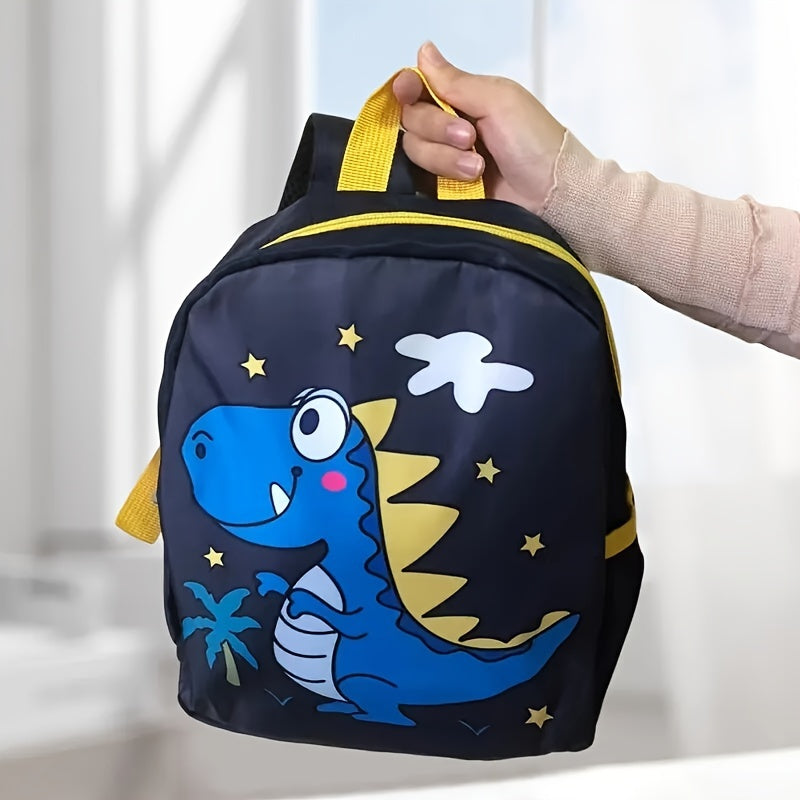 1PC Cartoon Animal Print Backpack – New School Bag for Boys and Girls, Fun & Stylish Design - Kidzy Market