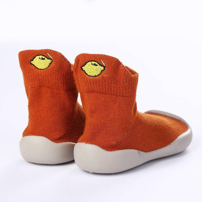 Non-Slip Fruit Print Toddler Baby Socks - Comfortable & Cute Socks for Toddlers