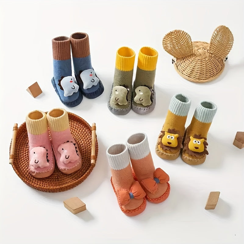 Children's Floor Shoes & Socks - Lightweight Newborn Soft Bottom Learning Shoes for Boys & Girls | Spring & Autumn Collection