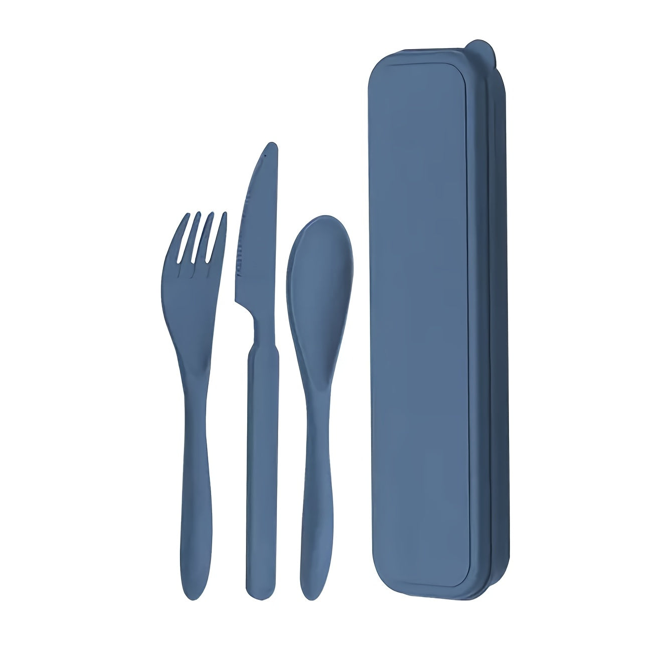 3PCS Portable Cutlery Set – Compact Knife, Fork & Spoon Combo, Lightweight & Travel-Friendly, Perfect for Students & Everyday Use