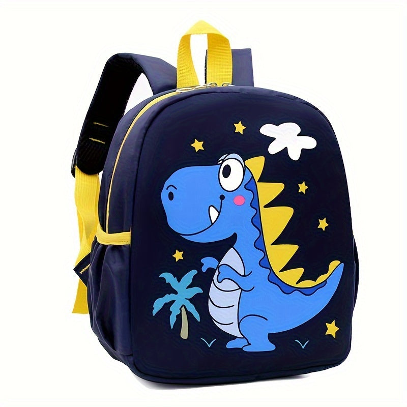 1PC Cartoon Animal Print Backpack – New School Bag for Boys and Girls, Fun & Stylish Design - Kidzy Market