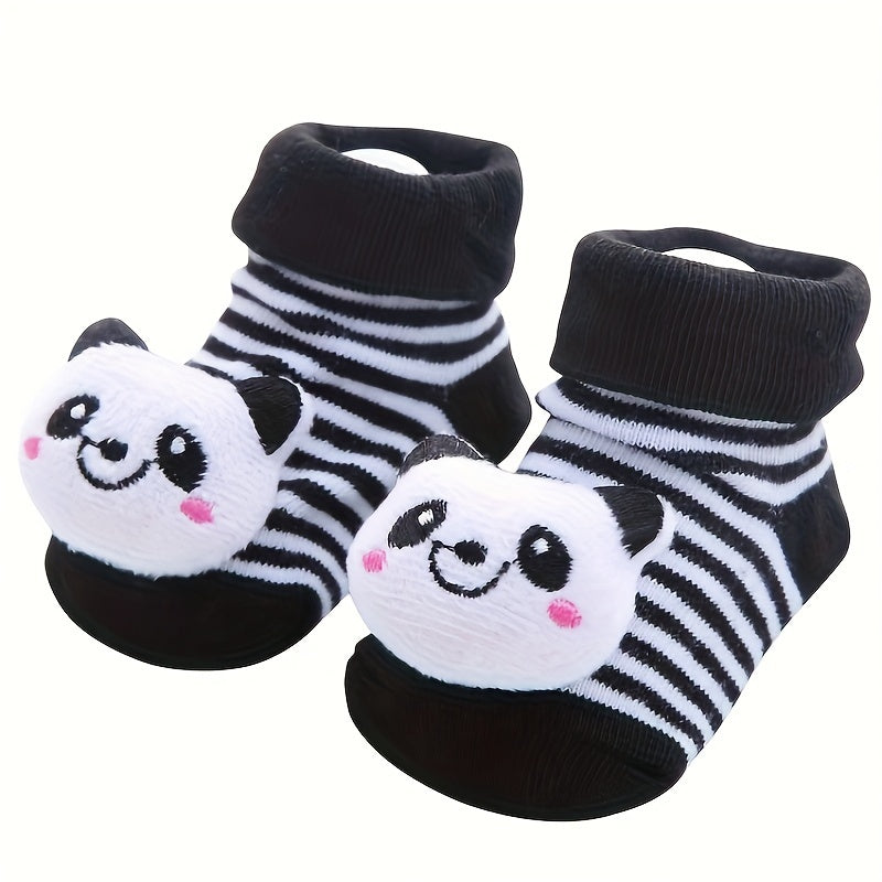 1 Pair Cute Cartoon Youngsters' Socks - Anti-Slip Floor Socks for Toddlers