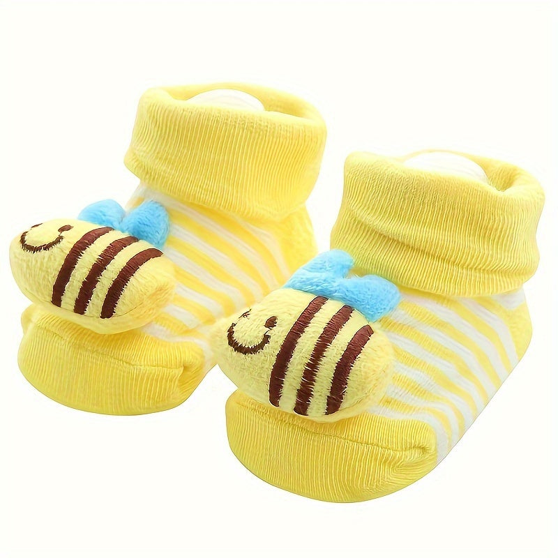 1 Pair Cute Cartoon Youngsters' Socks - Anti-Slip Floor Socks for Toddlers
