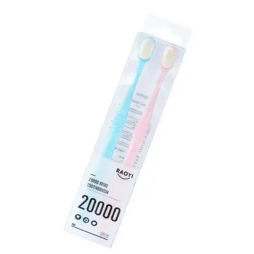 1Pc 12000 Ultra-Fine Bristles Soft Toothbrush, Portable Teeth Deep Cleaning & Whitening, Adults & Children Toothbrush