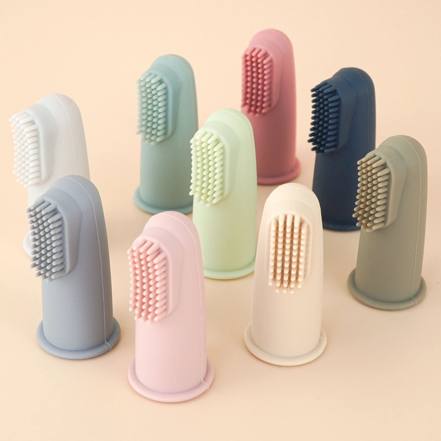 Children’s Oral Care Finger Toothbrush for Babies - Soft & Portable Travel-Friendly Health Cleaning Brush for Newborns