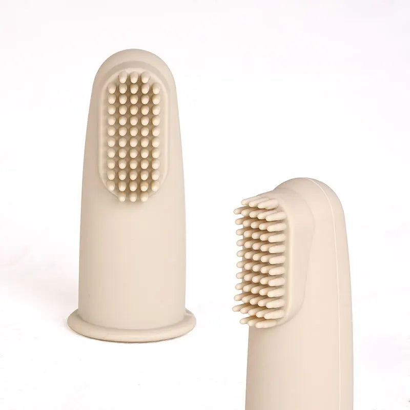 BPA Free Baby Accessories Silicone Infant Toothbrush, Kids Finger Set Toothbrush for Children Teeth Cleaning, Baby Items