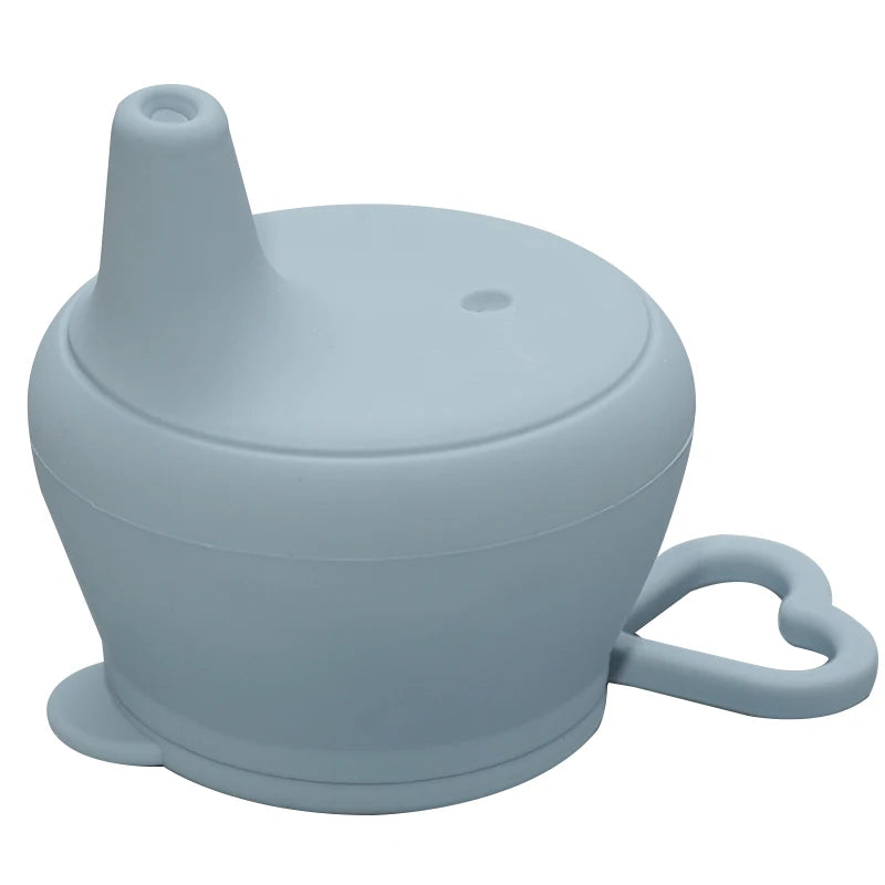 Silicon Baby Feeding Cups Lid Fashion Baby Drinkware Sippy Cups Duckbilly Cover For Toddlers & Kids Tableware