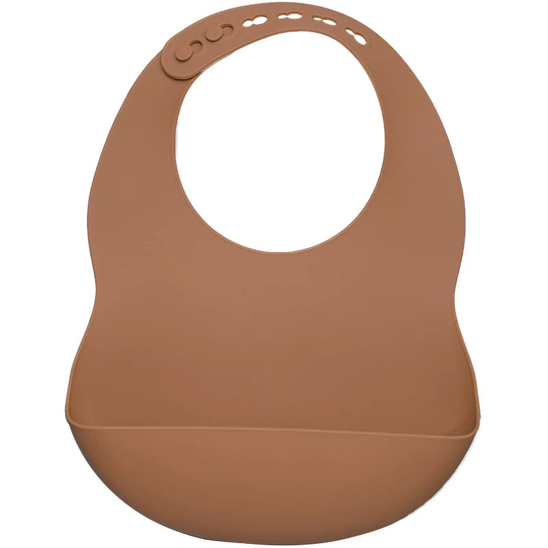 Muslinlife Newborn Baby Silicone Feeding Bibs | Waterproof Toddler Breakfast Tableware | Baby Feeding Bibs for Toddlers - Kidzy Market