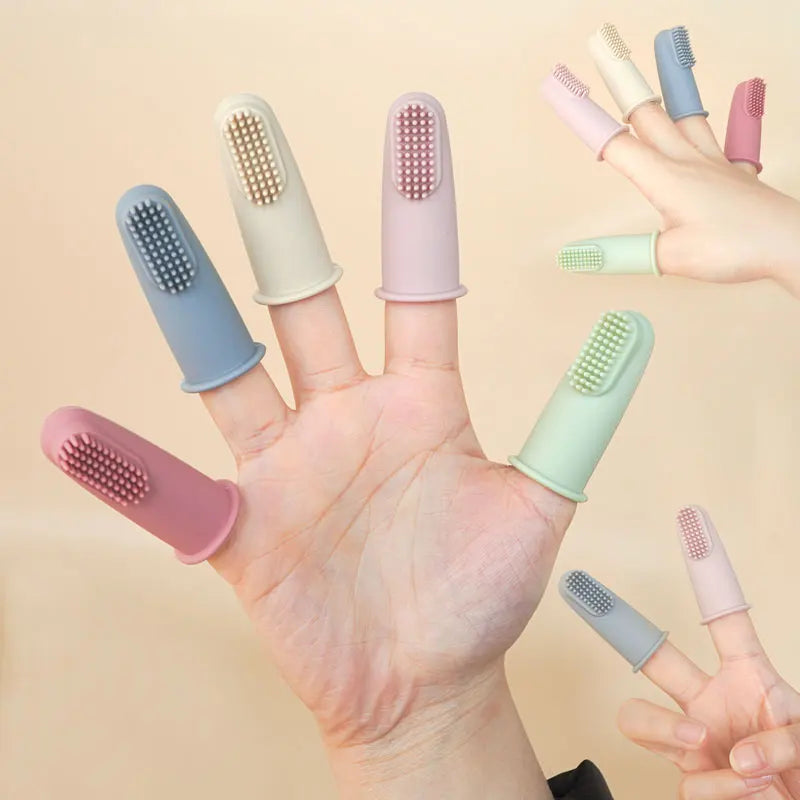 Children’s Oral Care Finger Toothbrush for Babies - Soft & Portable Travel-Friendly Health Cleaning Brush for Newborns