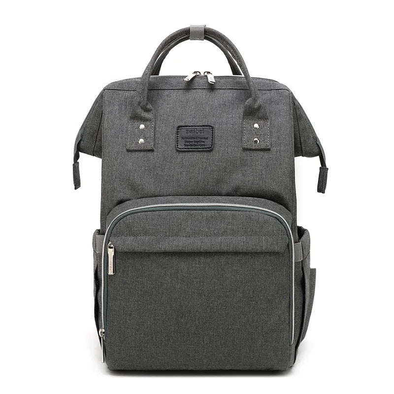 Large Capacity Waterproof Nappy Backpack – Multi-Function Travel Diaper Bag for Moms & Baby Care - Kidzy Market