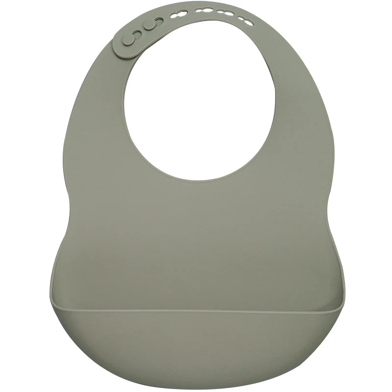 Muslinlife Newborn Baby Silicone Feeding Bibs | Waterproof Toddler Breakfast Tableware | Baby Feeding Bibs for Toddlers - Kidzy Market