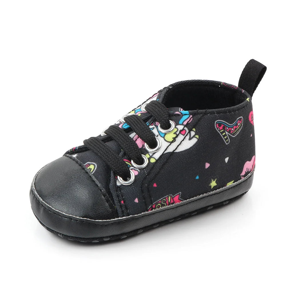 Lytwtw’s Spring Autumn Cute Cartoon Animals Sports Baby Shoes – Soft Sole First Walkers for Toddlers