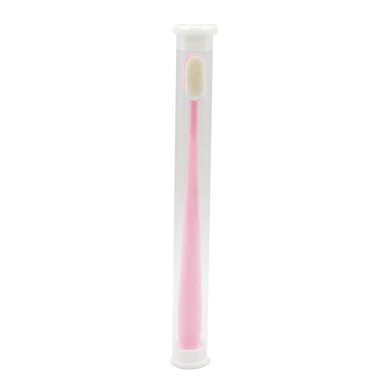 1Pc 12000 Ultra-Fine Bristles Soft Toothbrush, Portable Teeth Deep Cleaning & Whitening, Adults & Children Toothbrush