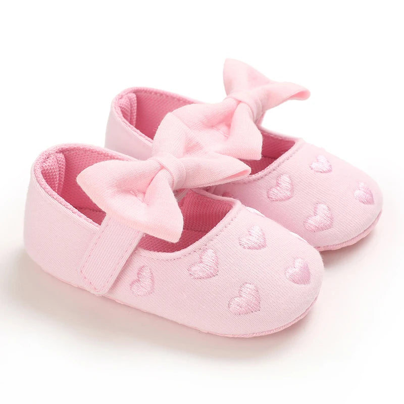 Summer Newborn Infant Baby Girls Princess First Walker Shoes – Soft Sole Sandals & Beach Slippers