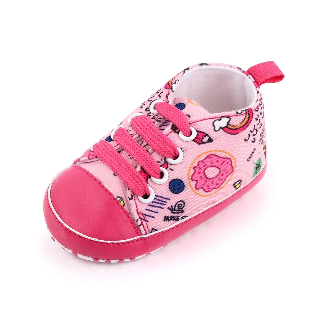 Lytwtw’s Spring Autumn Cute Cartoon Animals Sports Baby Shoes – Soft Sole First Walkers for Toddlers