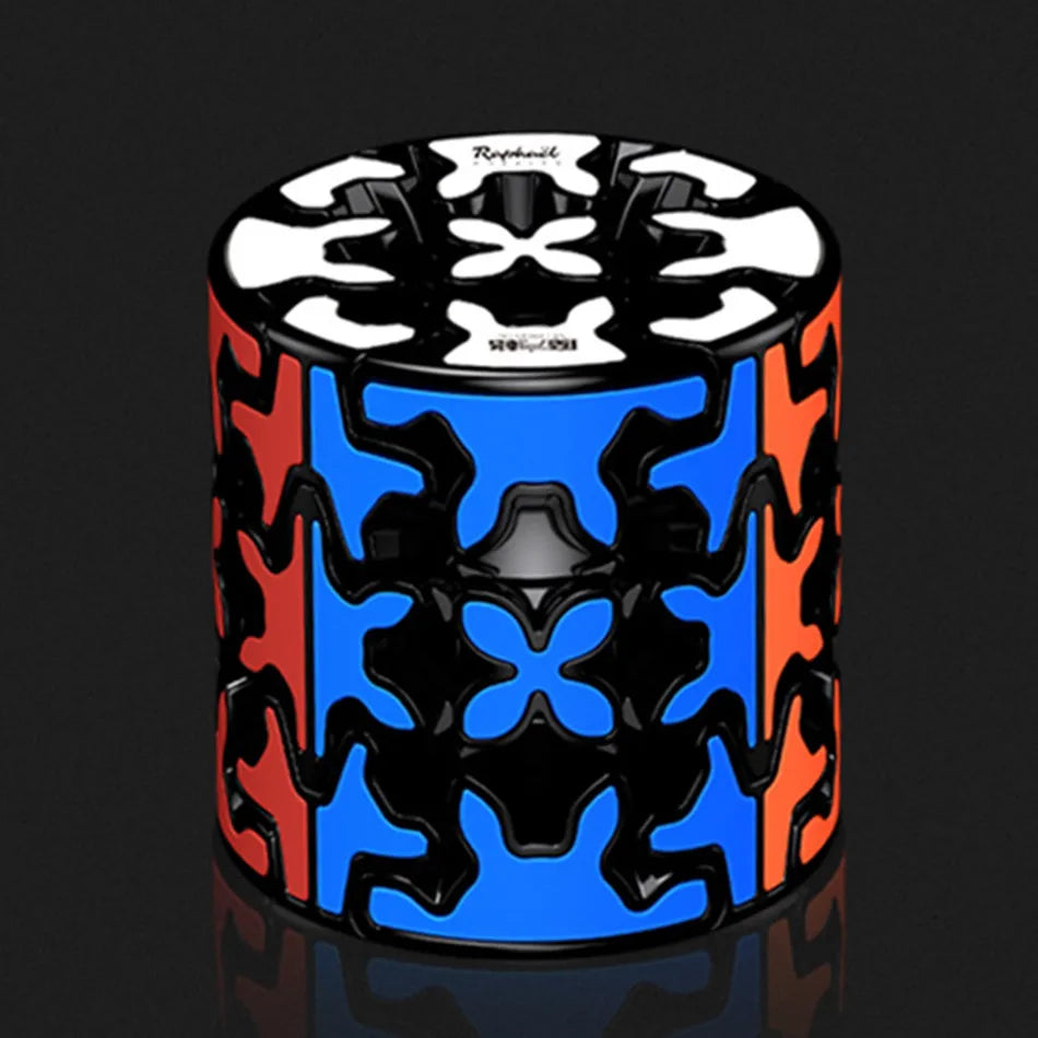 New Qiyi Gear Cube 3x3x3, Gear Cube 3x3, Pyramid, Cylinder, Sphere Speed Cubes, Educational Toy for Children & Kids Gift Toy