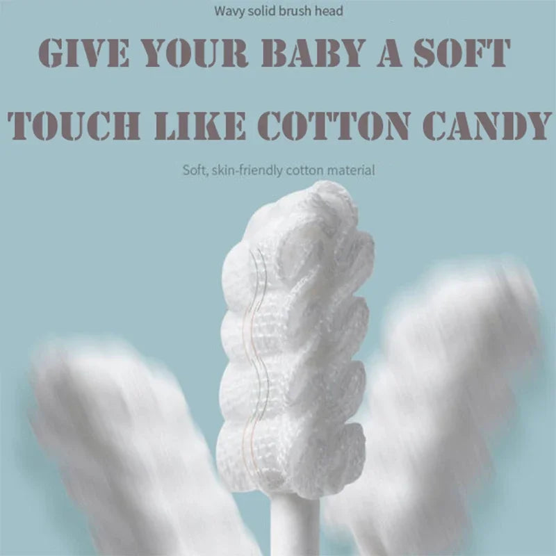 Baby Oral Disposable Cleaner - Newborn Milk Teeth Gauze Toothbrush & Tongue Washing Artifact