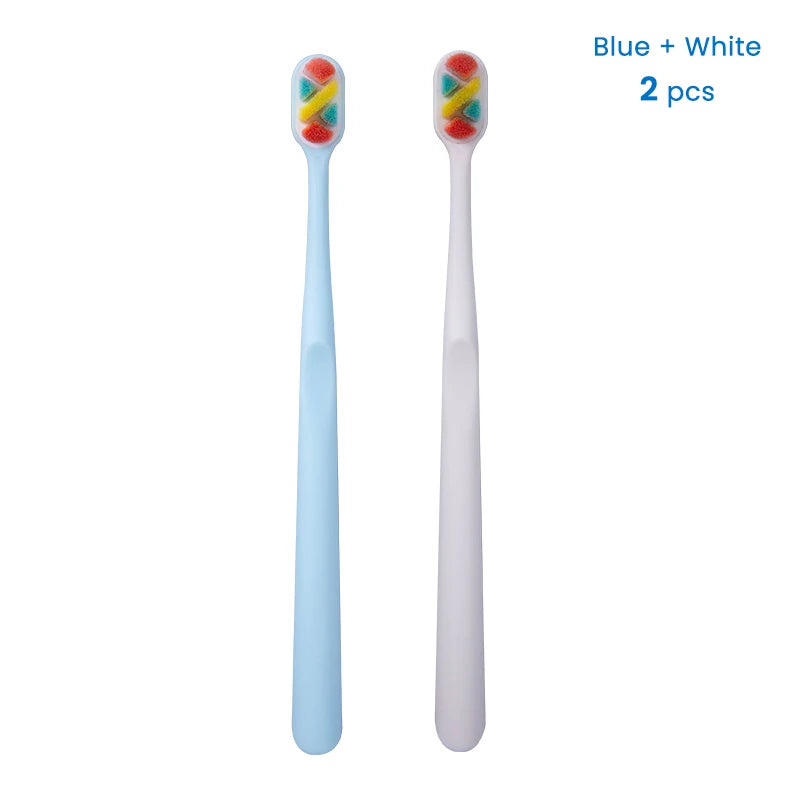 10,000 Bristles Toothbrush, Soft Bristles, Individually Packaged, Household Small Head, Ultra-fine Soft, For Pregnant Women, Adults, Couples