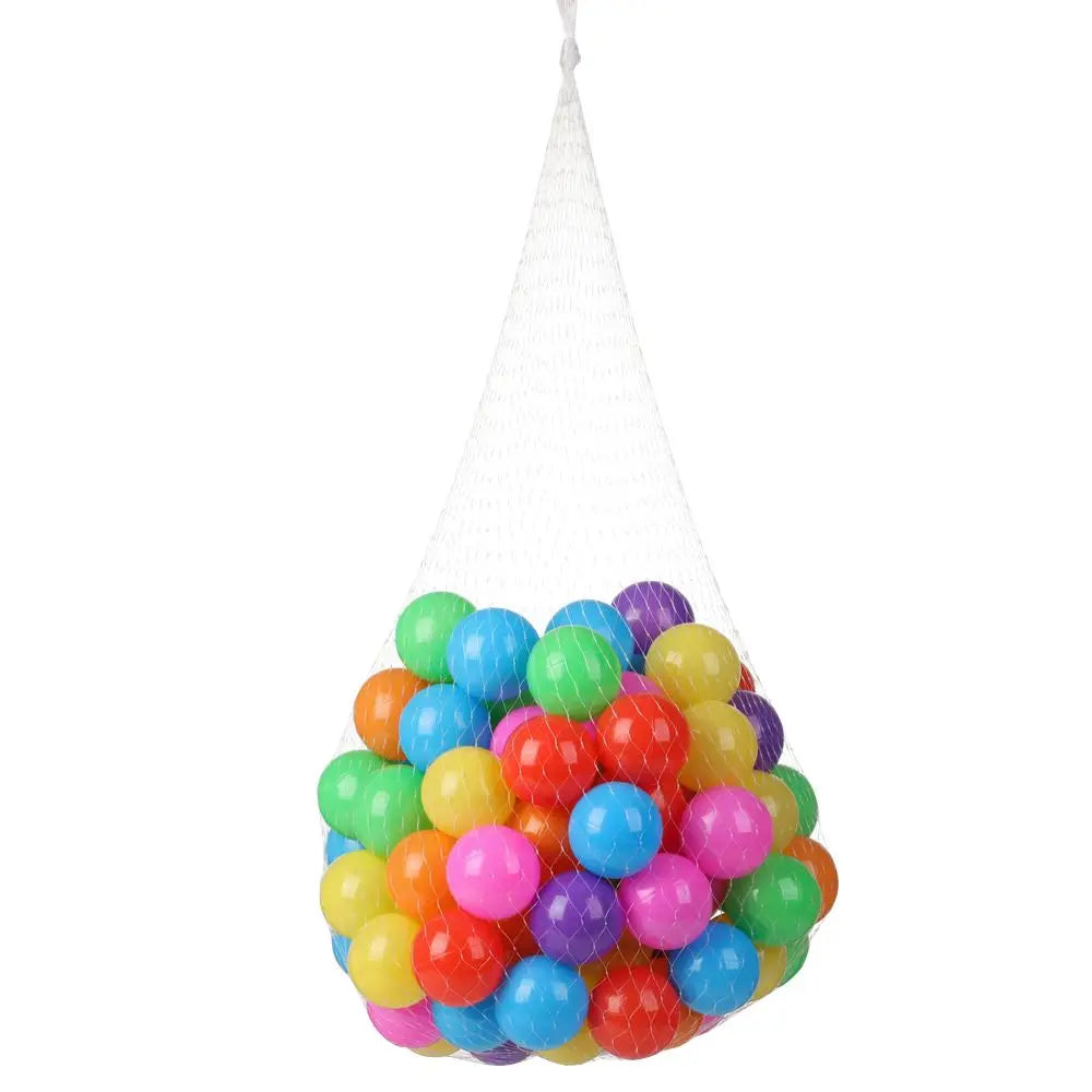 100 Pcs Colorful Soft Water Balls – Eco-Friendly Stress Relief Air Balls for Pool, Ocean Wave Play, Baby & Children’s Toy