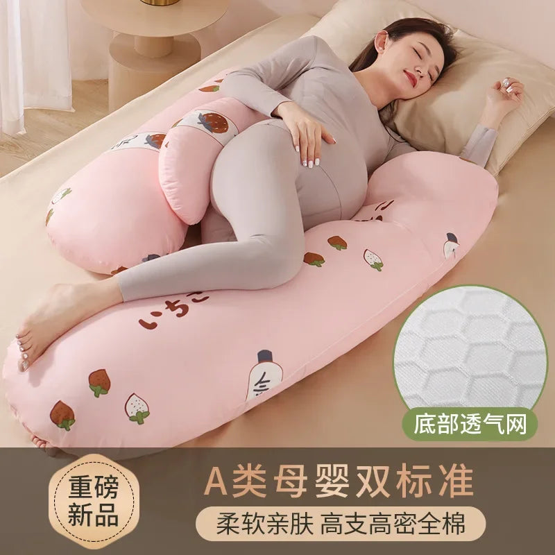 Pregnancy Support Pillow – Waist Protection & Side Sleeping Pillow for Pregnant Women