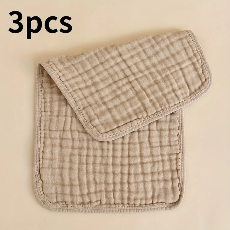 3pcs Muslin Burp Cloths | Soft & Absorbent Baby Bibs, Christmas & Halloween Gifts for Boys and Girls - Kidzy Market