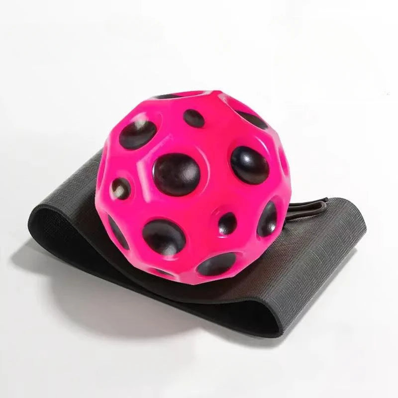 Outdoor Sports Wrist Moon Stone – High Elastic Rebound Rope, Decompression Fitness Ball Toy for Children & Elderly