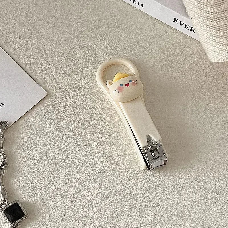 Baby Cute Cartoon Animal Bear Nail Clippers – Portable Nail Scissors, Clippers, Beauty Trimmer Care Accessories for Kids & Girls