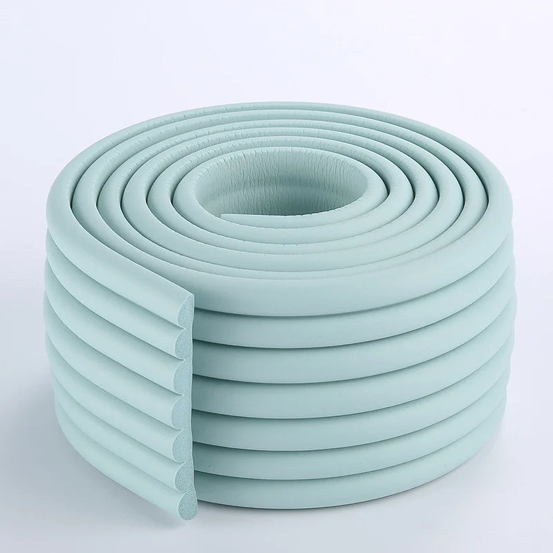 2M Children Safety Foam Protection Strip, Baby Table Desk Edge Guard, Corner Protector for Furniture