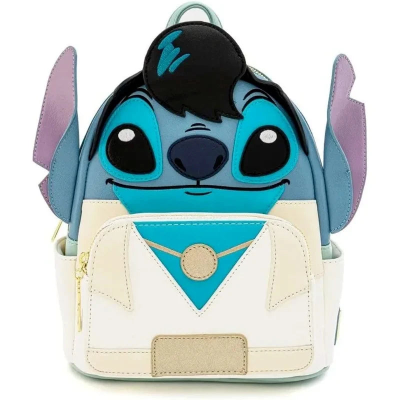 Disney Stitch Plush Mini Backpack – Cute Anime Shoulder Bag for Girls and Kids
