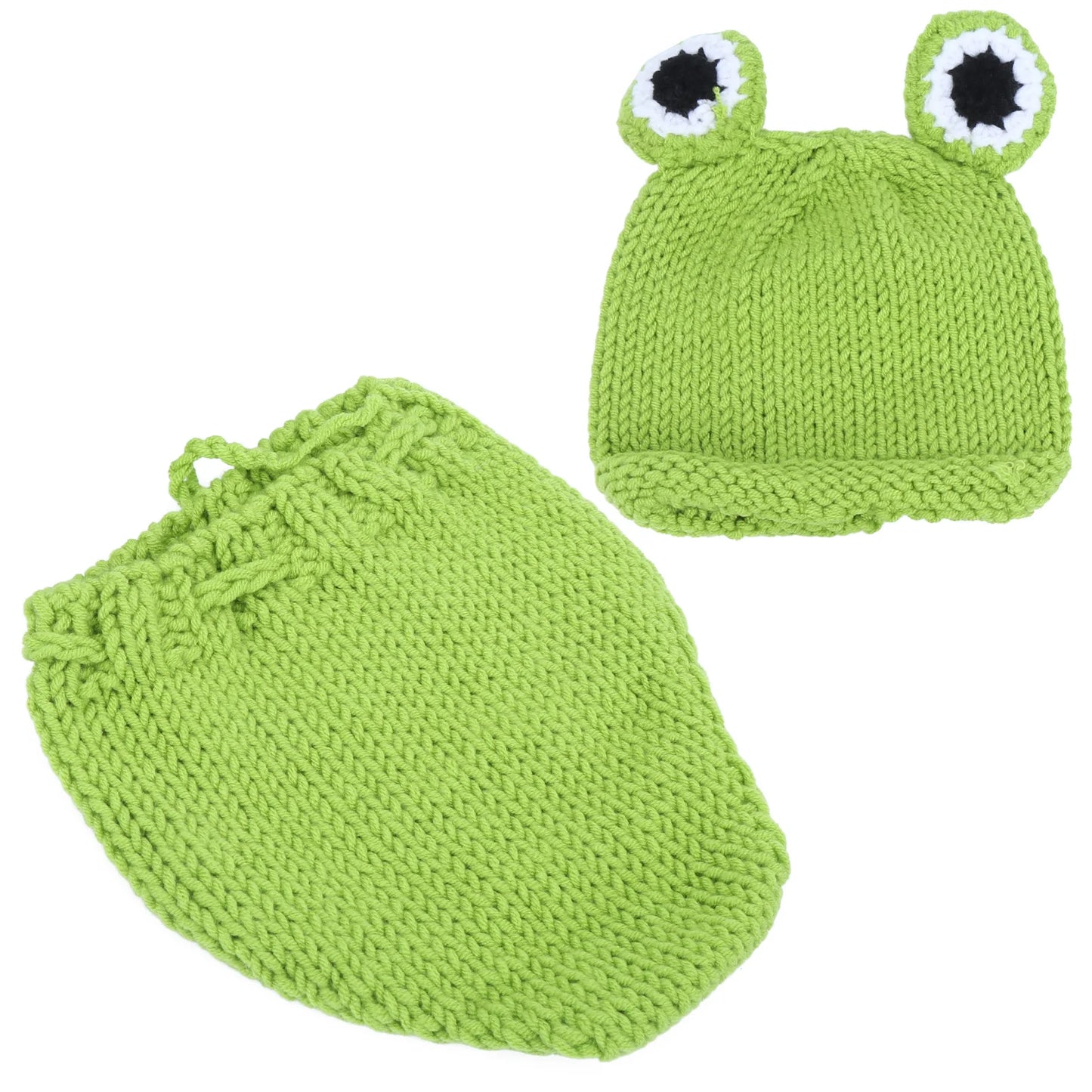 Newborn Baby Hat and Pants Photography Prop Outfit for 0-6 Months Old Baby