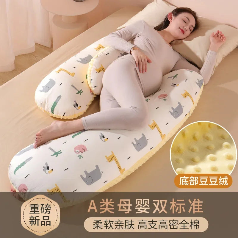 Pregnancy Support Pillow – Waist Protection & Side Sleeping Pillow for Pregnant Women