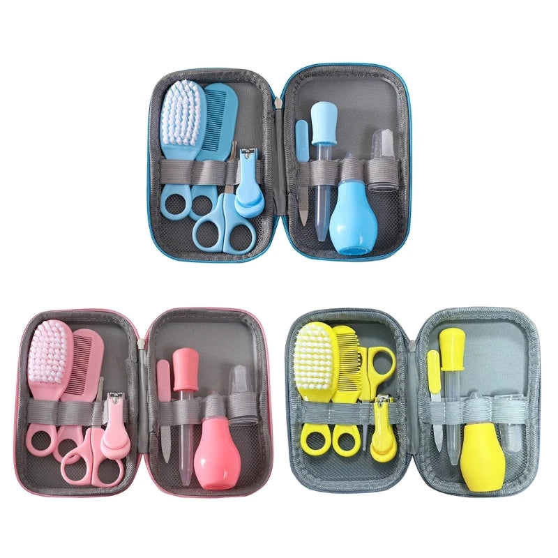 Convenient Baby Care Kit - Must-Have Accessories for Infants & Toddlers - Head Brush & Hair Comb for Gentle Cleaning and Trimming (A2UB)