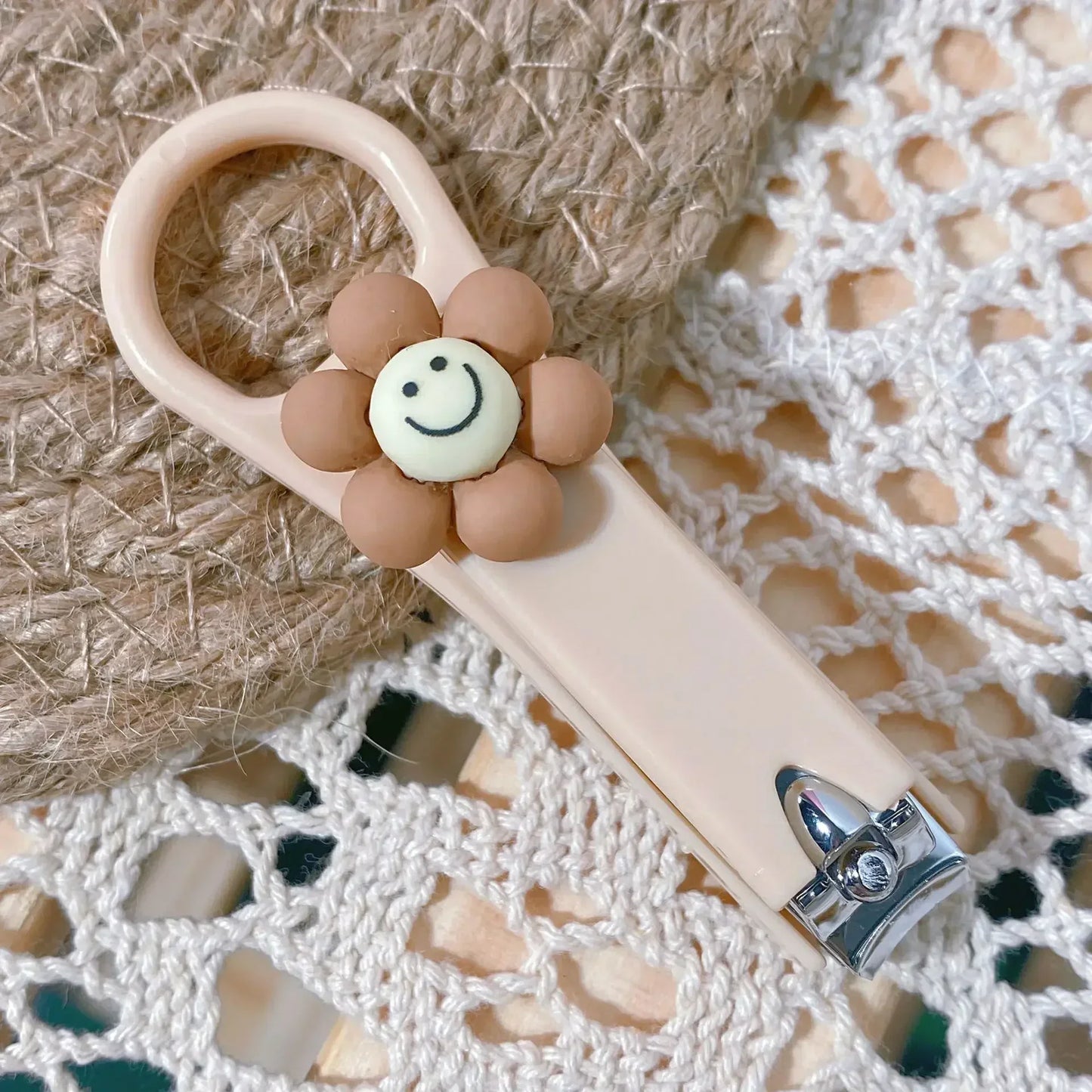 New Cute Cartoon Bear & Bunny Nail Clippers – Anti-Splash Nail Trimmer, Baby Nail Care Accessories, Manicure Tools