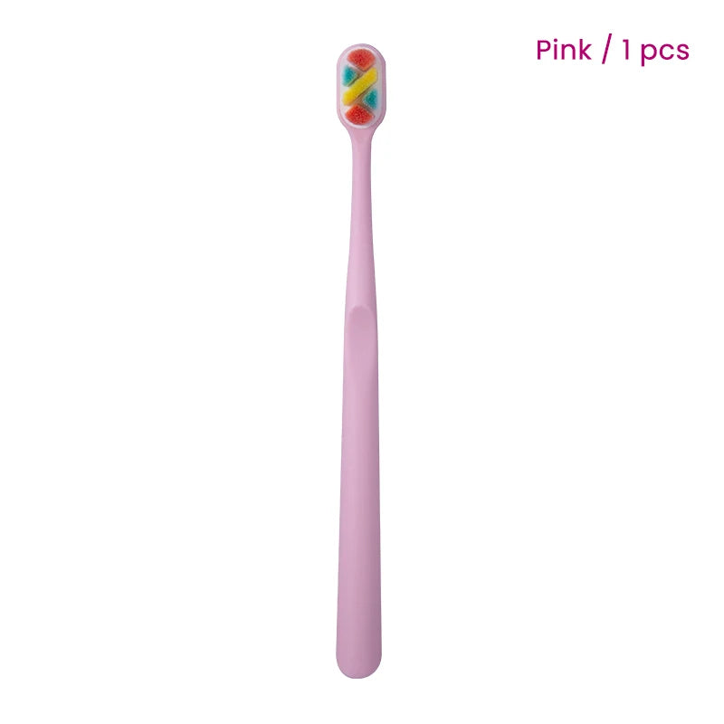 10,000 Bristles Toothbrush, Soft Bristles, Individually Packaged, Household Small Head, Ultra-fine Soft, For Pregnant Women, Adults, Couples