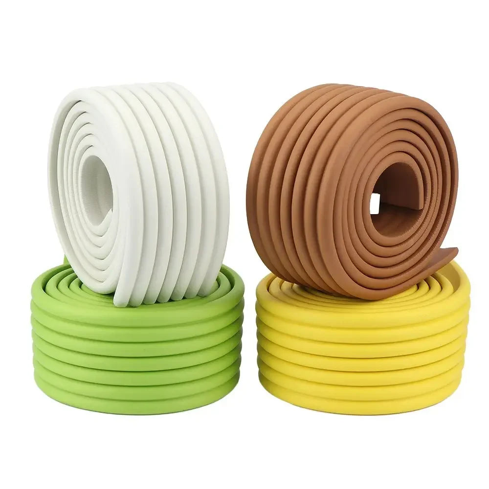 2M Children Safety Foam Protection Strip, Baby Table Desk Edge Guard, Corner Protector for Furniture