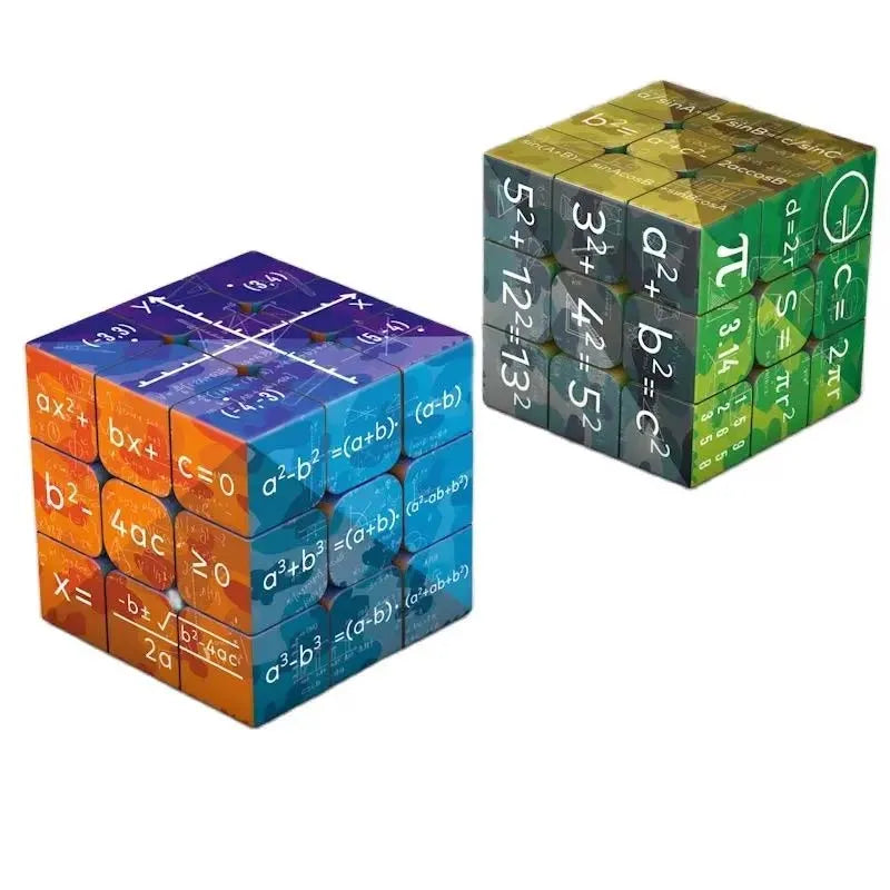 3x3x3 Magic Cube Puzzle, Math & Chemistry Element Design, Children's Gift, Educational Toy