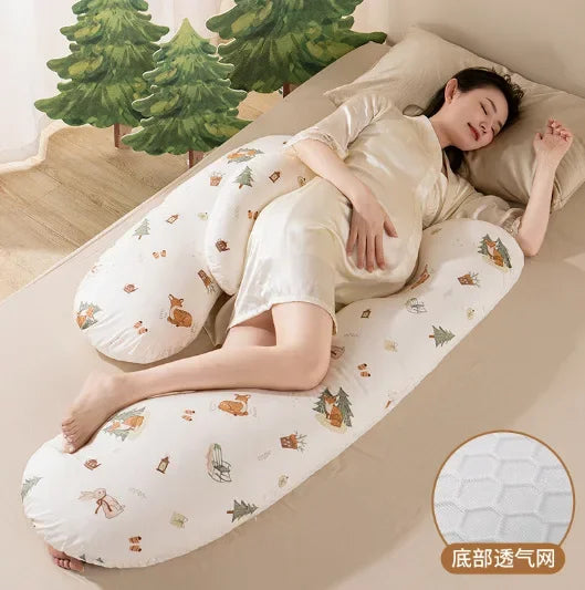 Pregnancy Support Pillow – Waist Protection & Side Sleeping Pillow for Pregnant Women