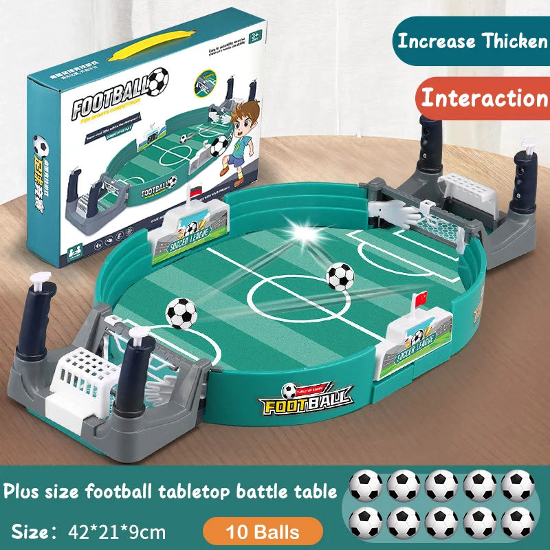 Soccer Table for Family Party - Football Board Game Desktop Interactive Soccer Toy - Kids Boys Sport Outdoor Portable Game Gift