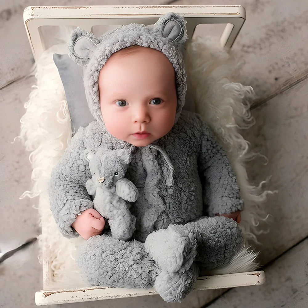 Newborn Photography Costume Set – Baby Girl & Boy Rompers, Birth Clothes, Infant Outfit & Shooting Props for Boys & Girls