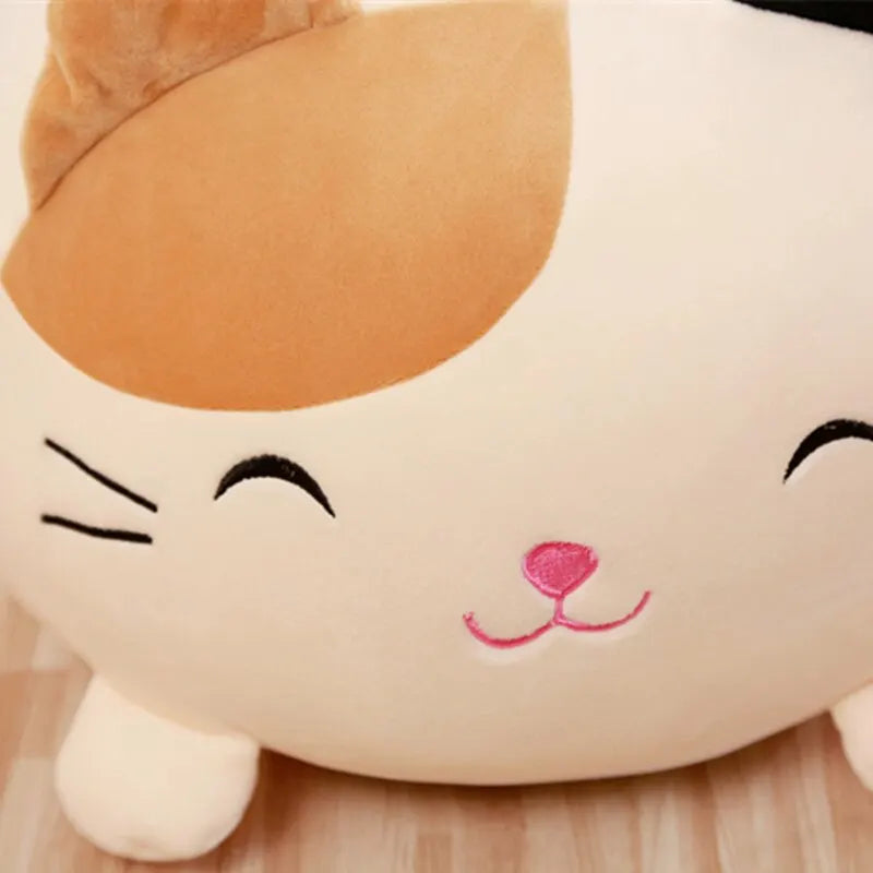 Soft Animal Plush Pillow 28/60cm (11/23.6 Inches) – Cat, Pig, Dog, Frog