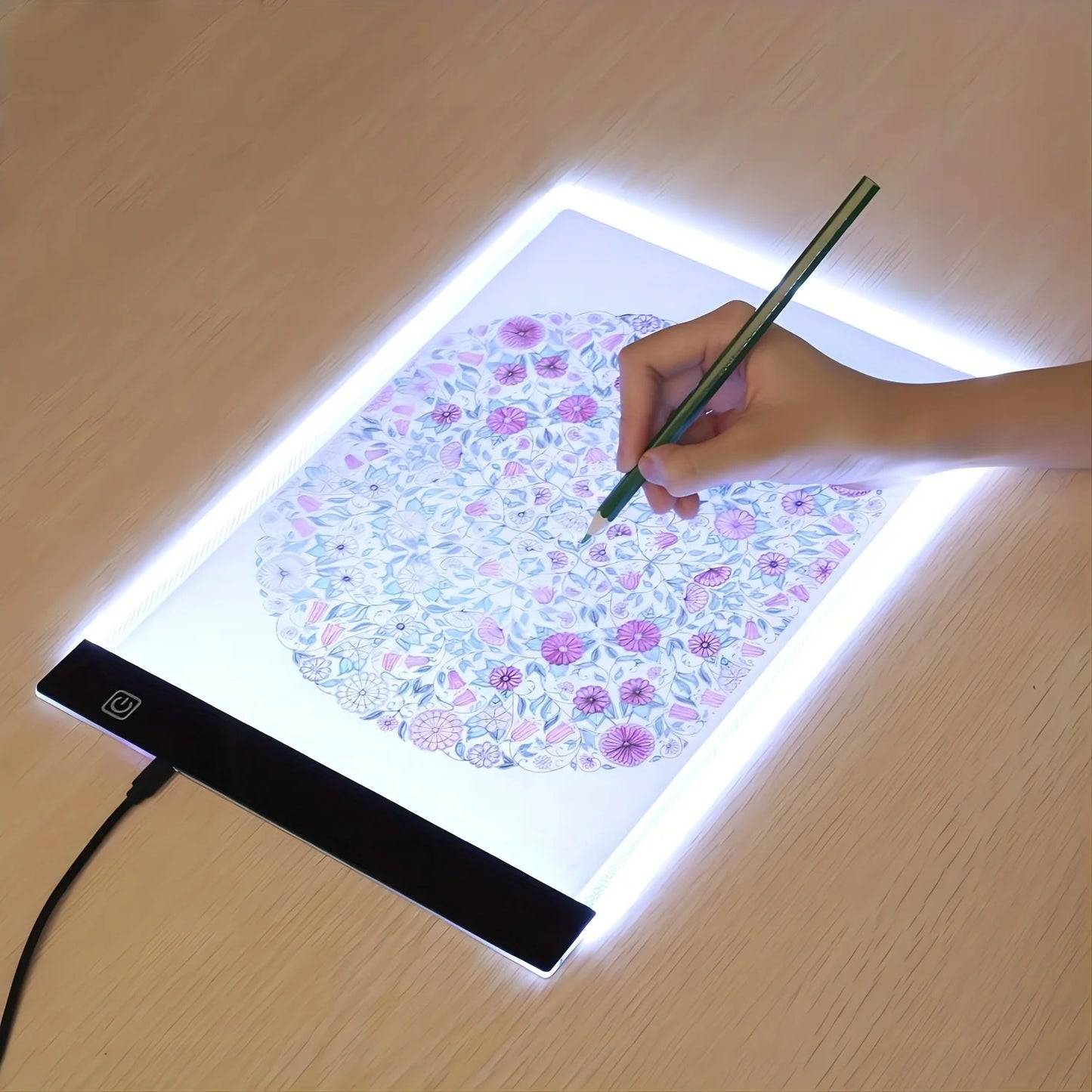 A3/A4/A5 Dimmable LED Drawing Copy Pad – Educational Painting Toy for Kids, Creative Growth Gift