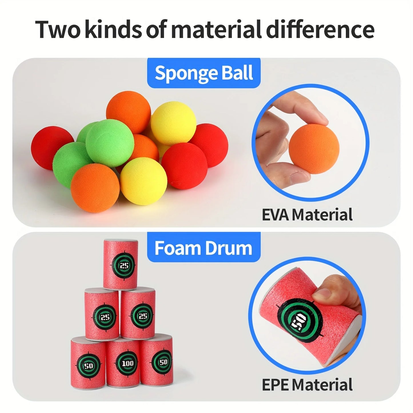 Soft Bullet Target Practice Toy – Educational Shooting Game for Children with Soft Bullets