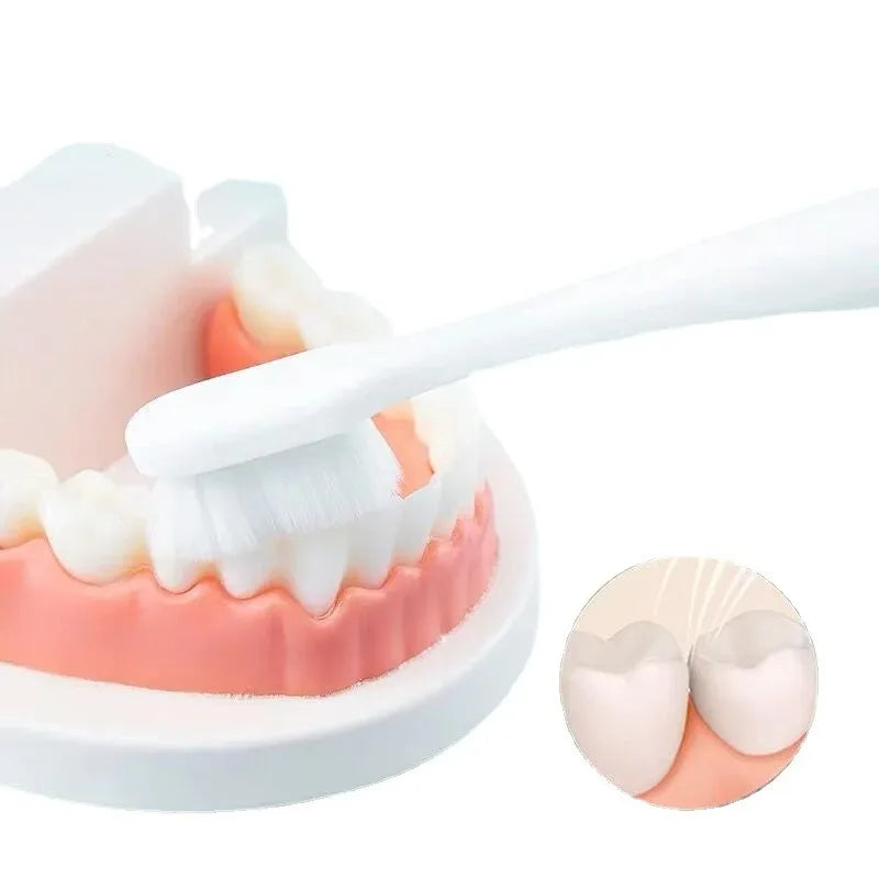 Ultra-fine Soft Toothbrush Million Nano Bristle Adult Teeth Deep Cleaning Portable Travel Dental Oral Care Brush