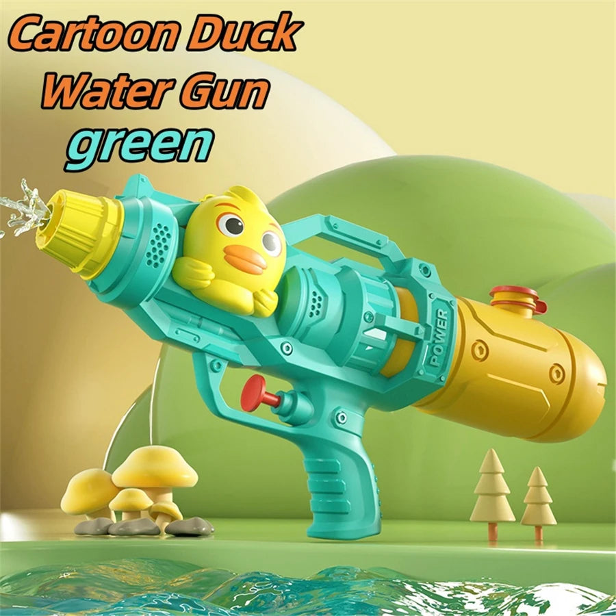 Dinosaurs, Ducks, Sharks Twin Sprinkler Water Gun Toys – Family Pool and Beach Fun