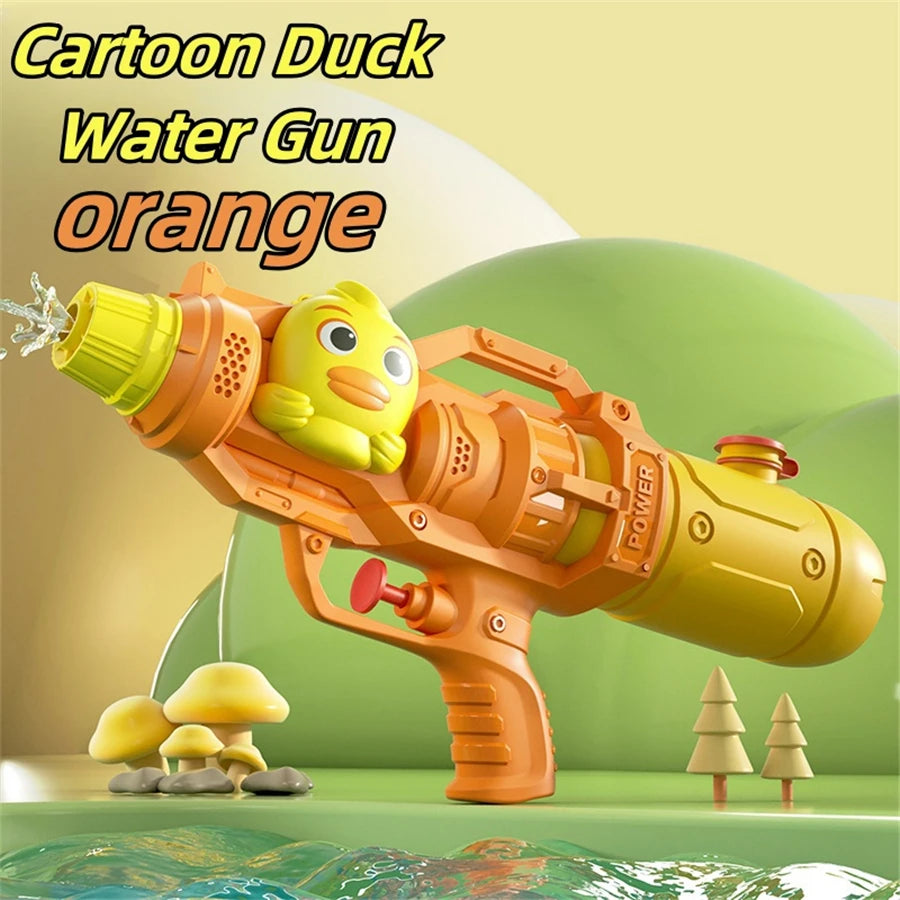 Dinosaurs, Ducks, Sharks Twin Sprinkler Water Gun Toys – Family Pool and Beach Fun