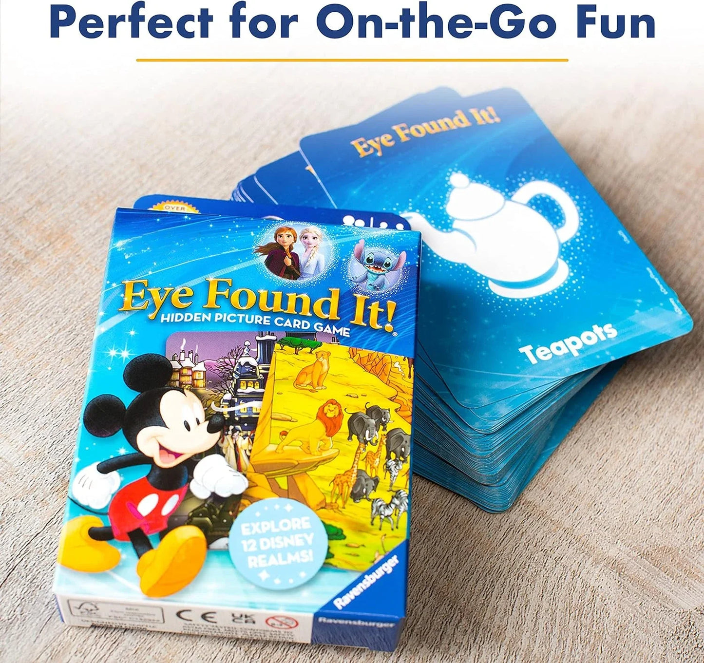 Ravensburger World of Disney Eye Found It - Card Game for Boys and Girls Ages 3+, Fun Family Game