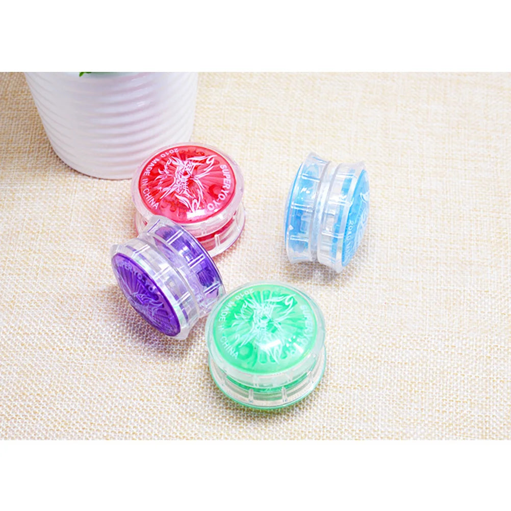 Professional Yo-Yo Ball Toys for Kids - Colorful Yo-Yos with String - Return Yo-Yo Toy for Beginners - Spinning Tops Gift