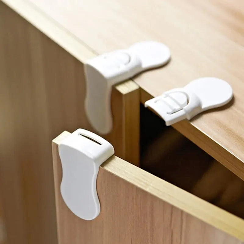 Right Angle Lock Child Baby Anti-Clip Hand Multi-purpose Safety Corner Lock Child Safety Supplies 5pcs