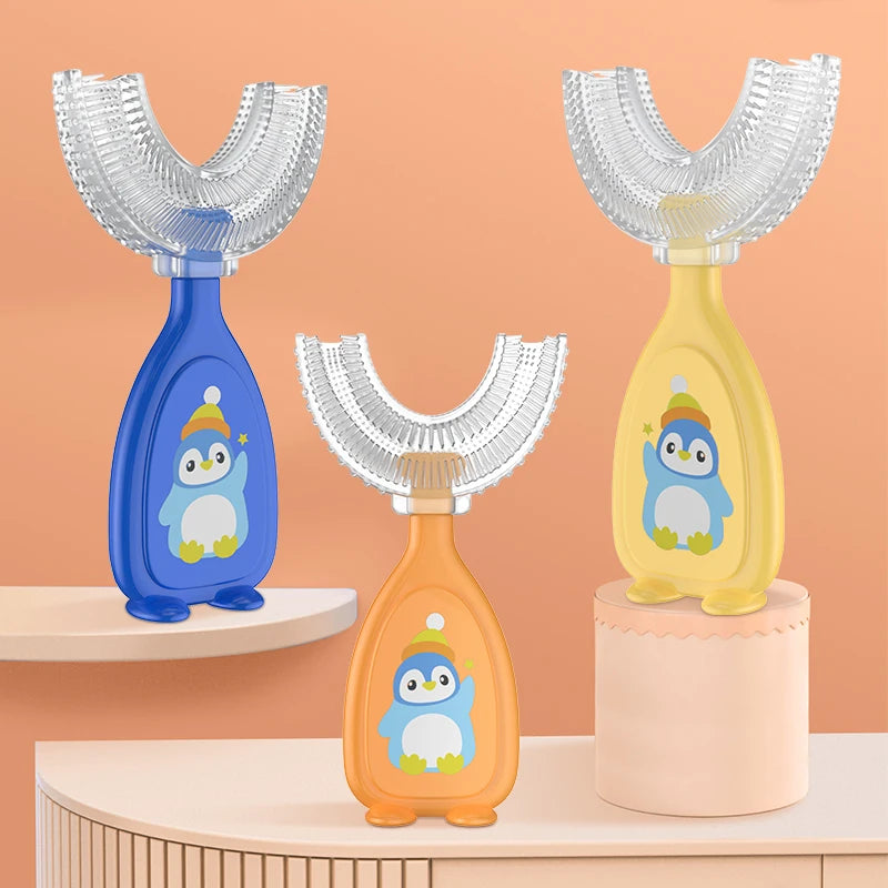 1PC Baby Soft Silicone Training Toothbrush - Baby Children Dental Oral Care Tooth Brush Tool for Infant